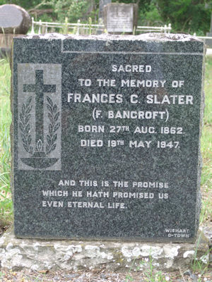 Frances Charlotte Slater