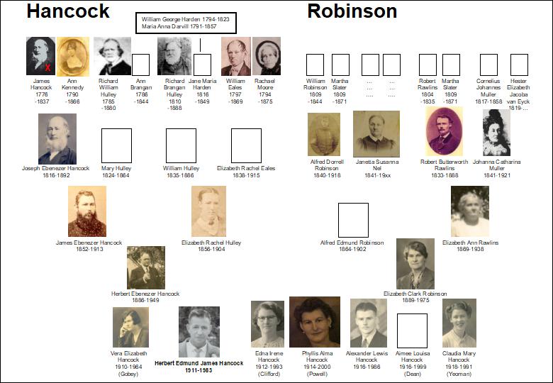 Bert Hancock family tree