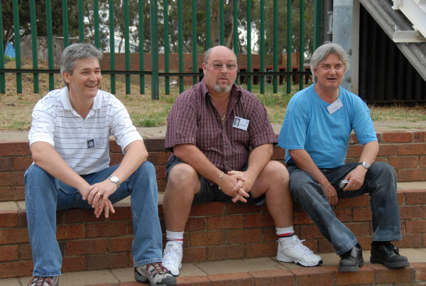 Barry George, Geoff Pratt, Leon Rogers