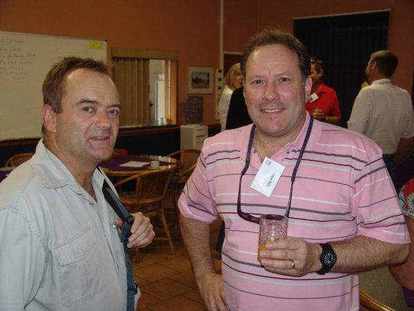 Johann Pieterse and Greg Wurts