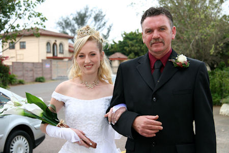 Grant Malyon - Melanie's wedding, 2006