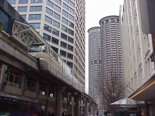 Westin Hotel and Monorail, Seattle