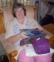 Christmas day 2003 - Debbie