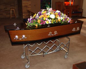 Marie Benson's funeral