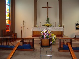 Marie Benson's funeral