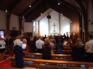 Marie Benson's funeral