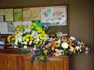 Marie Benson's funeral