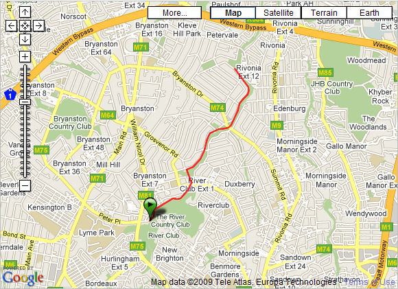 Braamfontein Spruit - Bryanston