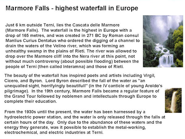 Marmore Falls Marmore Falls